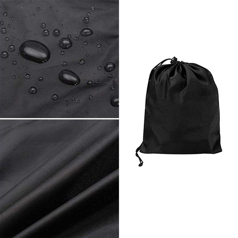 420D Boat Full Outboard Engine Cover Motor Engine Boat Cover Yacht Half Outboard UV Black Oxford Waterproof Protector Cover