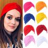 New Style Head Cover Hat Bandana Muslim Hat Chemo Cap Stretchy Turban Ladies Head Wrap