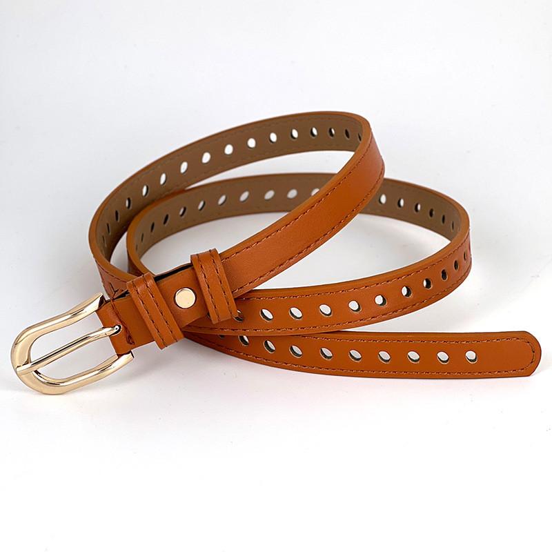 Trendy Women's Belt In Black White Camel Burgundy And Coffee Colors Ideal For Everyday Fashion