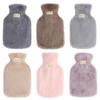 Winter Warm Portable Washable Stress Pain Relief Hot Water Bottle Water filling bag Relaxing Heat