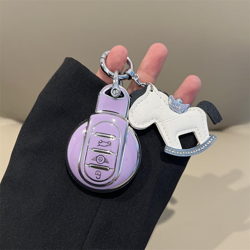 Новый чехол для автомобильного ключа из ТПУ для BMW MINI ONE JCW COOPER S F54 F55 F56 F57 F60 CLUBMAN COUNTRYMAN держатель дистанционного брелока