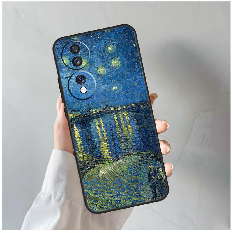 Чехол 'Звездная ночь' Ван Гога для Honor X9a X8a X6a X7a X6 X7 X8 X9 X9b X8b Honor 70 50 90 Lite Magic 5 6 Pro