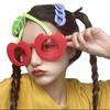 Очки для вечеринки луау Гавайские смешные пластиковые солнцезащитные очки Тропические летние украшения для вечеринки Сувенир для подростков Принадлежности для вечеринки
