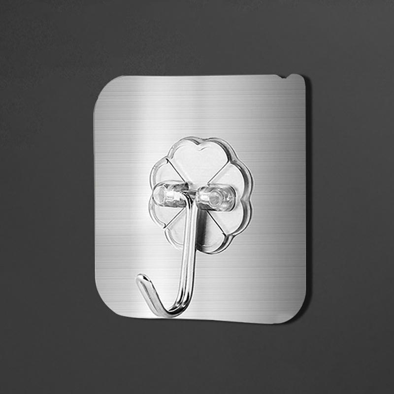 1Pcs Strong Adhesive Hook Seamless Photo Frame Hanger Hook Waterproof Kitchen Bathroom Accessories Multifunctional Storage Hook