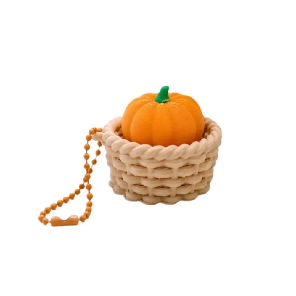 with Beaded Chain Roller Stress-relief Button Portable Halloween Ghost Keychain  Desktop Ornament