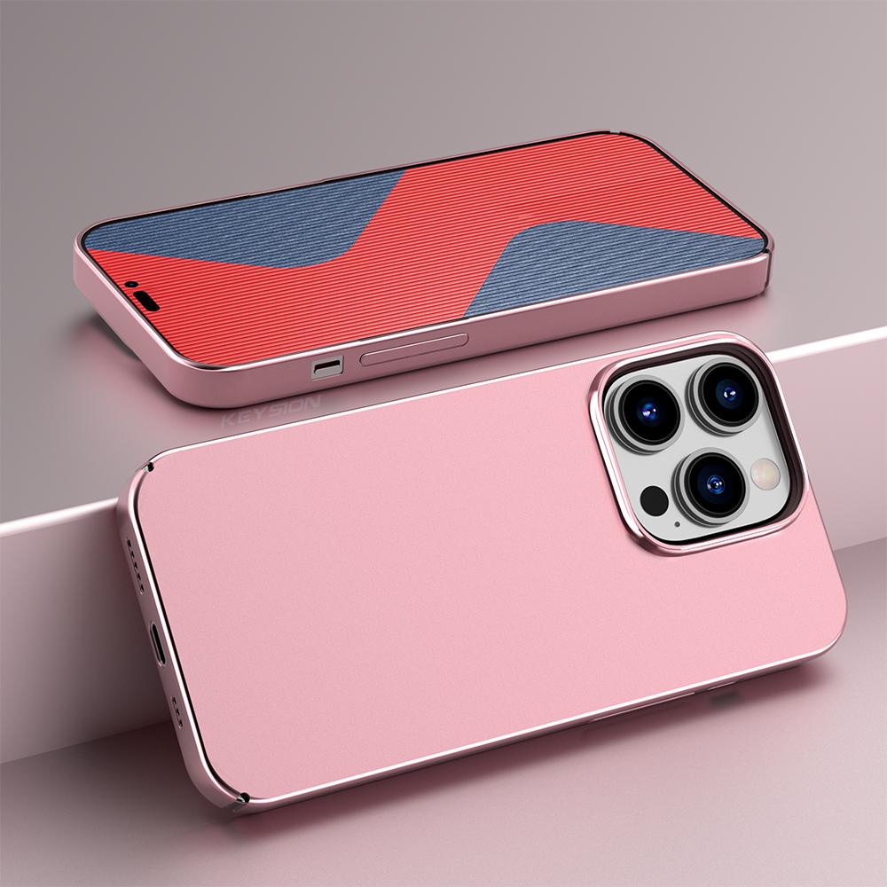 KEYSION Противоударный матовый чехол для iPhone 15 Pro Max 15 Plus, жесткая задняя крышка для телефона из ПК для iPhone SE 2022 11 12 13 14 15 Pro Max