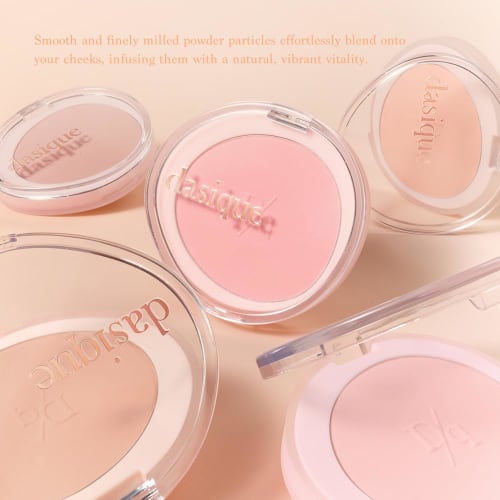 Official" daisyik soft blur cheek single cheek/румяна/прозрачный румянец для щек/затемнение пор #02 розовый крем, 5,7 г