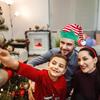 Рождественские шапки Эльф Унисекс шапки Шляпа лепрекона Рождественский фотореквизит Веселая шапка Мешковатая шапка Одежда лепрекона