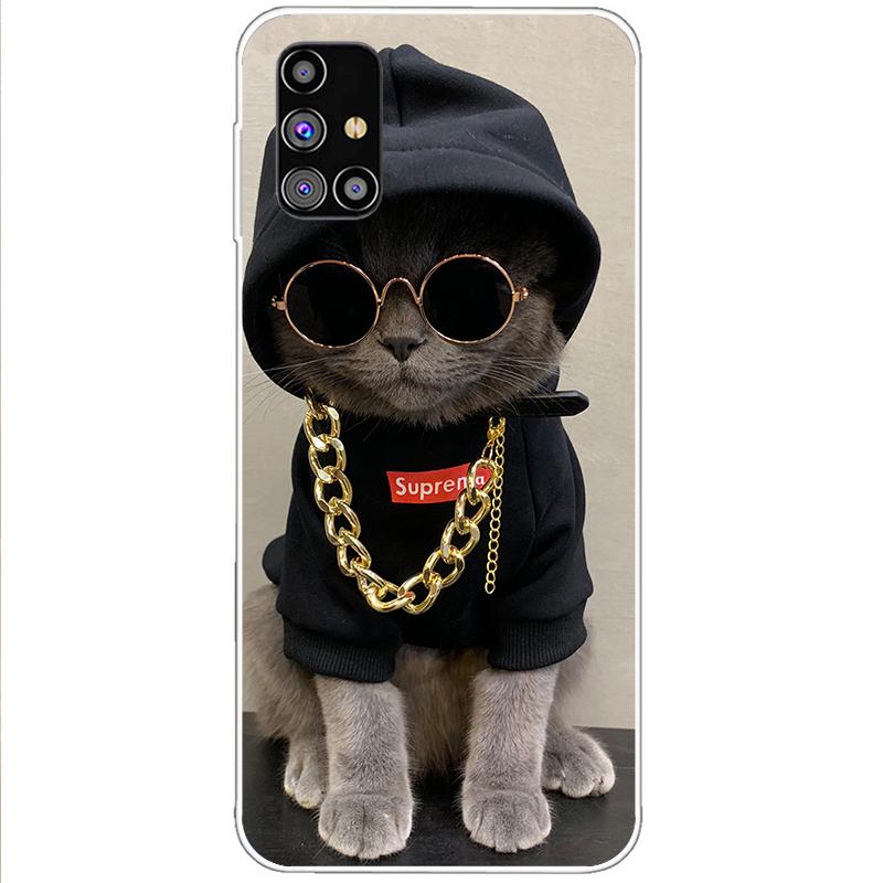 Для Samsung Galaxy A31 A51 A71 чехол силиконовый чехол для телефона чехлы для Samsung A315 A515 A715 мягкие чехлы мультяшный бампер чехол