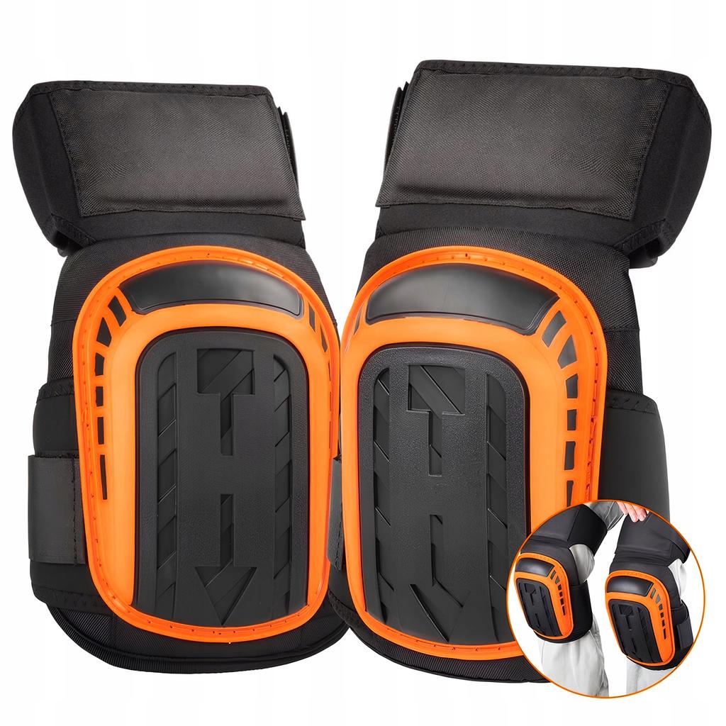 Work Knee Pads Gel Construction Knee Pads Strong Pair Abs 2