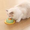 Миска для лизания для питомцев, забавная миска-медленное кормление с вращающимся шариком, шарик для лизания для кошек, диспенсер для жидкого лакомства, нескользящая миска для лизания для собак, игрушка для обогащения пищевого поведения, улучшающая пищеварение