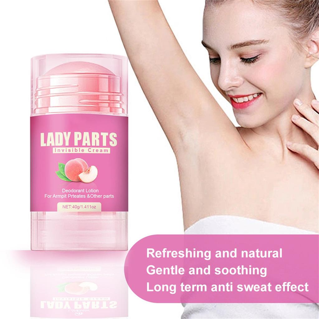 Peach Whole Body Deodorant, Underarm Cleansing Antiperspirant Deodorant Stick, Fights Excessive Underarm Sweat, Fresh Scent