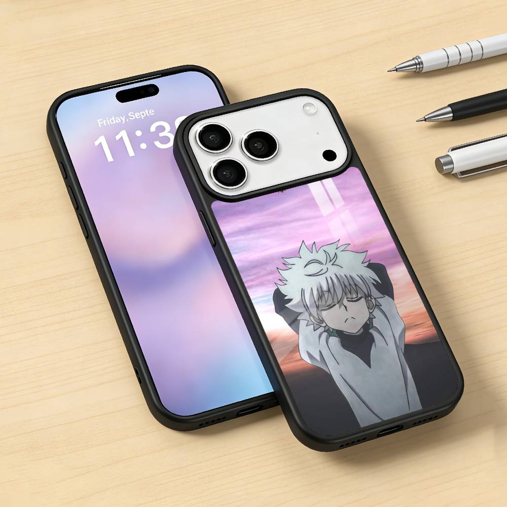 Hunter Cool K-Killua NEW Phone Case For iPhone 17,16,15,14,13,12,Pro,Max For Magsafe Magnetic Wireless Charging