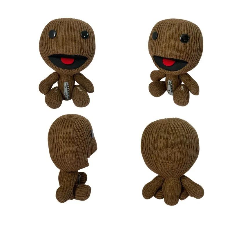 Little Big Planet Sackboy 25 см Плюшевая мягкая набивная кукла с вышивкой Быстрая доставка Подарок для геймеров