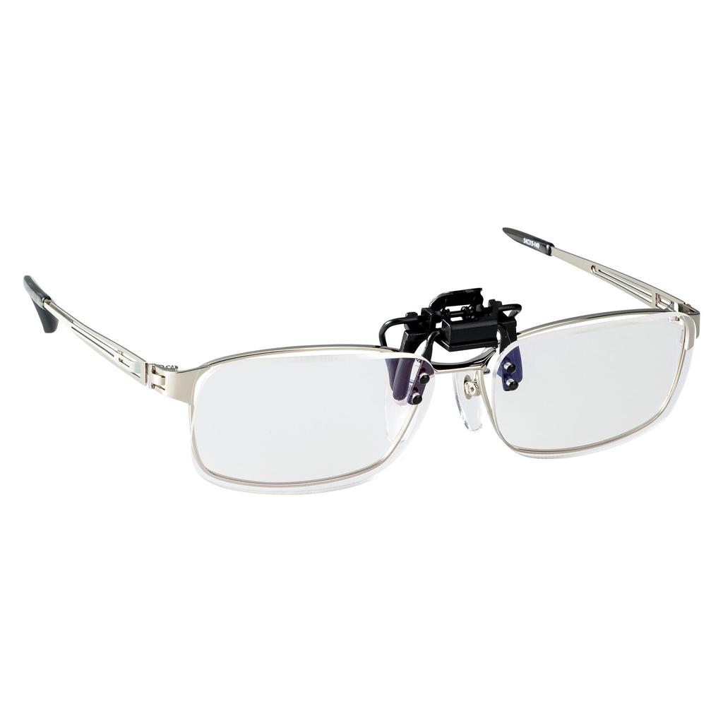 Megan Reading Glasses with Library Over Easy To Comes with Frequency Clip, Flip-Up Clip-Up, Glasses, Lightweight, Compact, Carry, Case, +1.00 4130-10