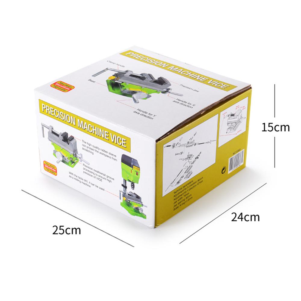 Allsome BG-6368 3-дюймовые крестообразные тиски с суппортом для фрезерного и сверлильного станка, крестообразные тиски для сверлильного станка