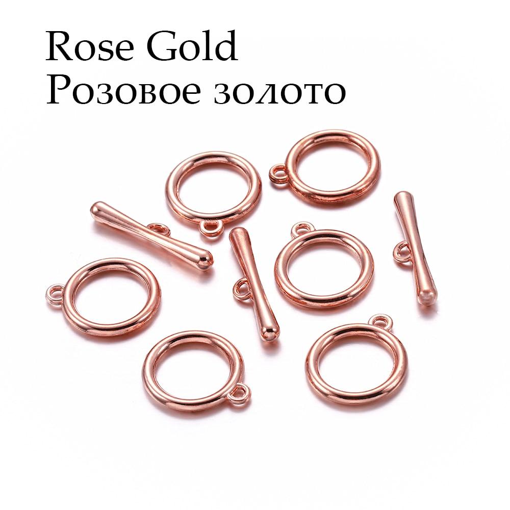 10/20 компл. разноцветных круговых застежек OT, крючки, соединители для изготовления ювелирных изделий своими руками, аксессуары, принадлежности для браслета