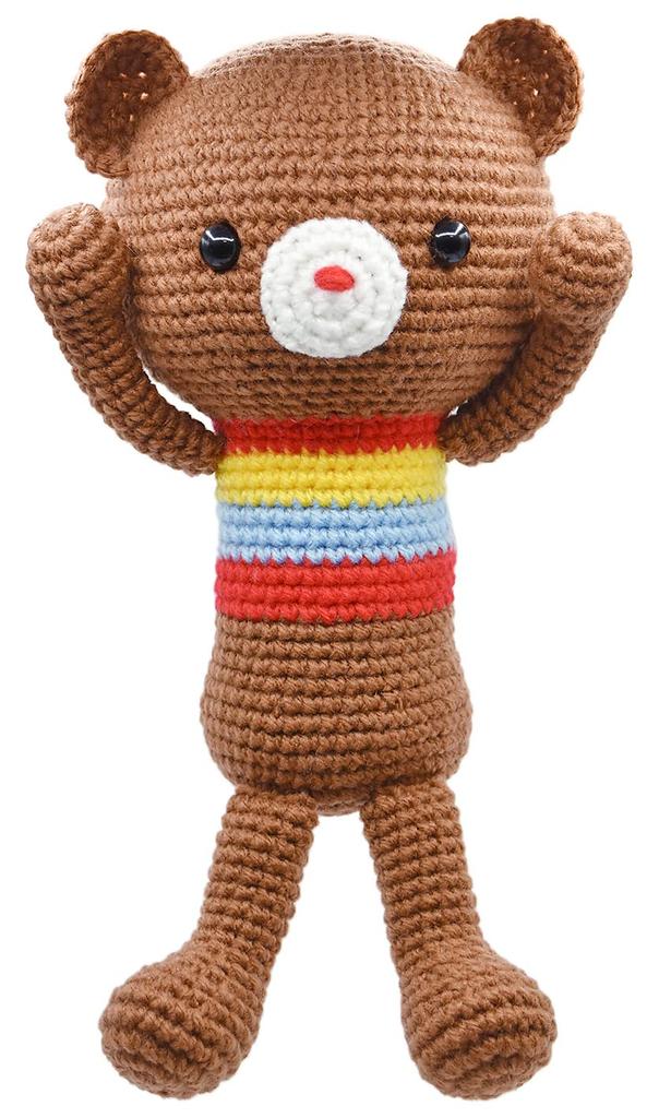 NASKA Amigurumi Kit Jumbo Bear Design by Miyuki Ichikawa MI-21