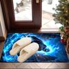 Eerie Frozen Phantom Area Rug Suitable for Indoor And Outdoor,Carpets for Kitchens, Homes, Offices, Living Rooms,Home Decor,Christmas Gift