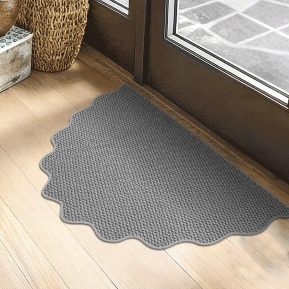 Non-Slip Front Door Mat Irregular Welcome Mat Modern Home Decor Entrance Door Mat  Outside Entrance