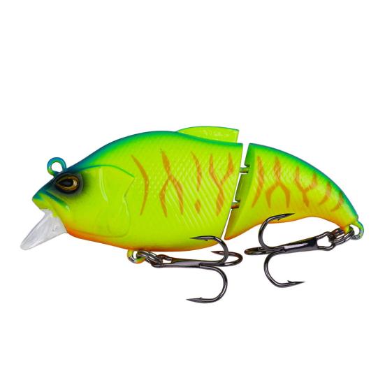 7.5CM/12G Multi-Jointed VIB Fishing Lure with Hooks Realistic 2-Section Swimbait Hard Artificial Bait Freshwater Saltwater Fishing Accessories