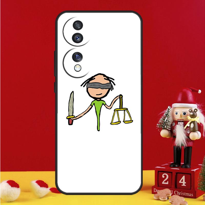 Закон Юрист Судья Справедливость Дело Для Чести Магия 8 6 7 Lite Honor X9d X9c X9b X9a X8b X8c Win 50 70 90 200 400 Pro Чехол