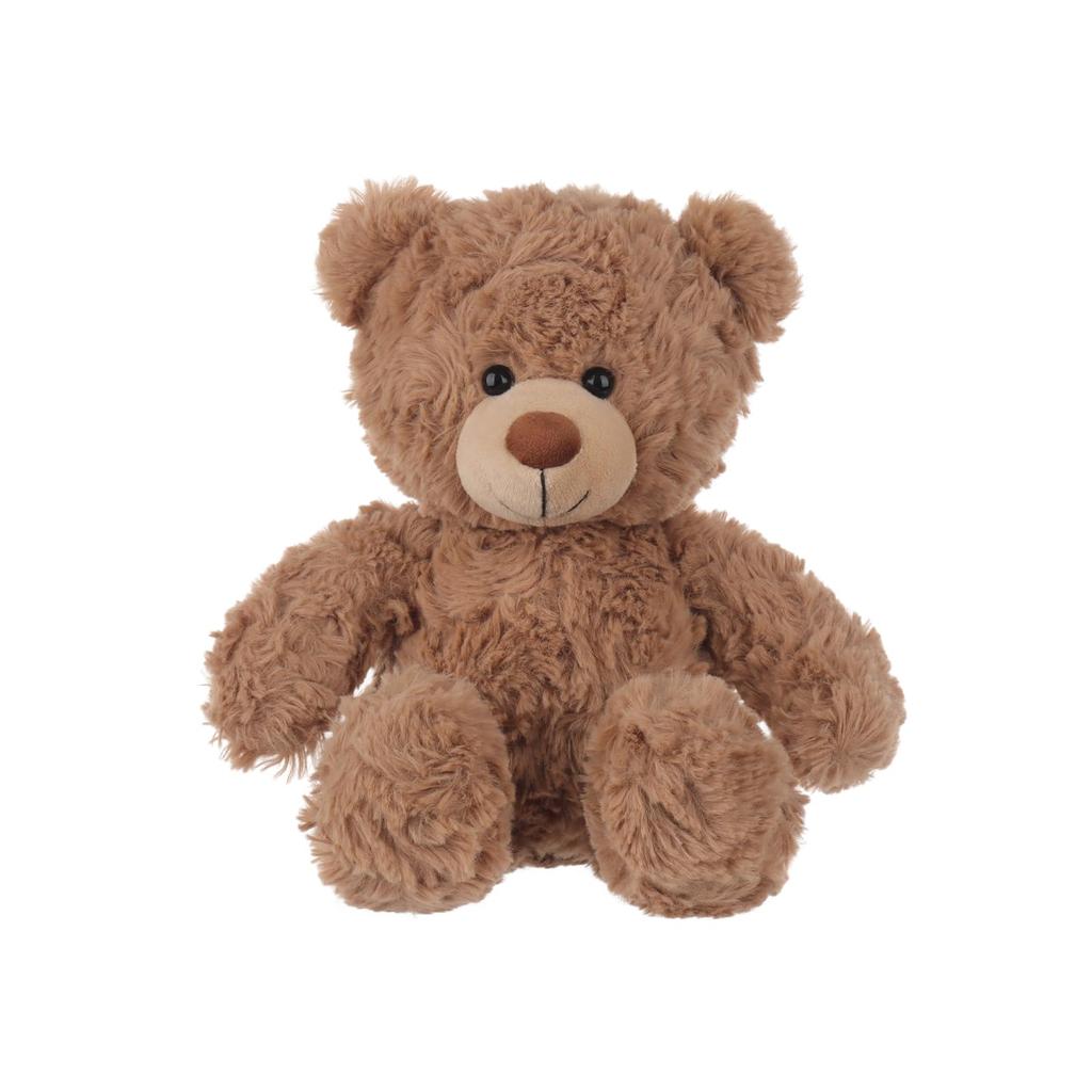 Apricot Lamb Brown Flower Bear Plush Toy, Soft and Cute, Fluffy Brown Flower Bear, 20cm, Suitable for Boys and Girls