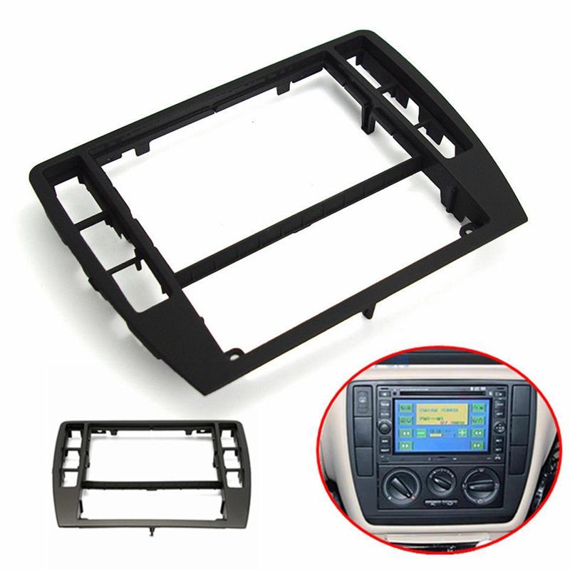 Черная автомобильная центральная консоль, стереорадиопанель, лицевая отделка для VW Passat B5 2001-2005 гг.