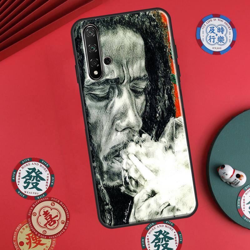 Bob Marley For Huawei P60 Pro P30 P40 Lite Nova Y61 Y91 Y90 Y70 Y60 Y72 12s 12i 11i 7i 8i 9 10 SE Case