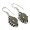 Chalcedony Handmade 925 Sterling Silver Jewelry Earring 1.58" U6f87