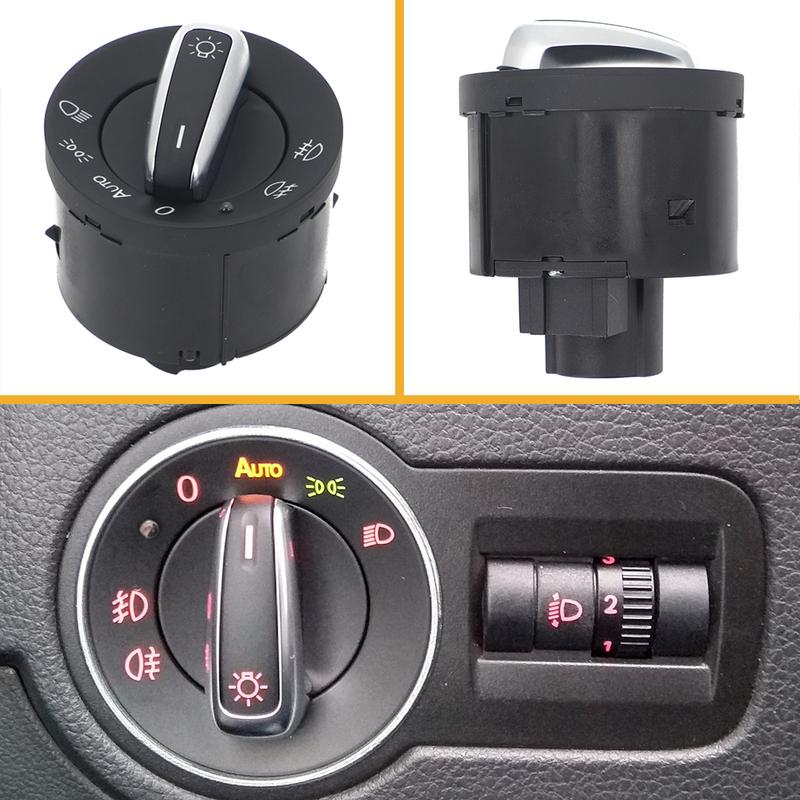 Auto Headlight For VW Golf 5 6 GTI Mk5 Mk6 Fog Lamp Switch Light Sensor For Jetta Passat B6 Touran Tiguan SEAT ALHAMBRA5ND941431