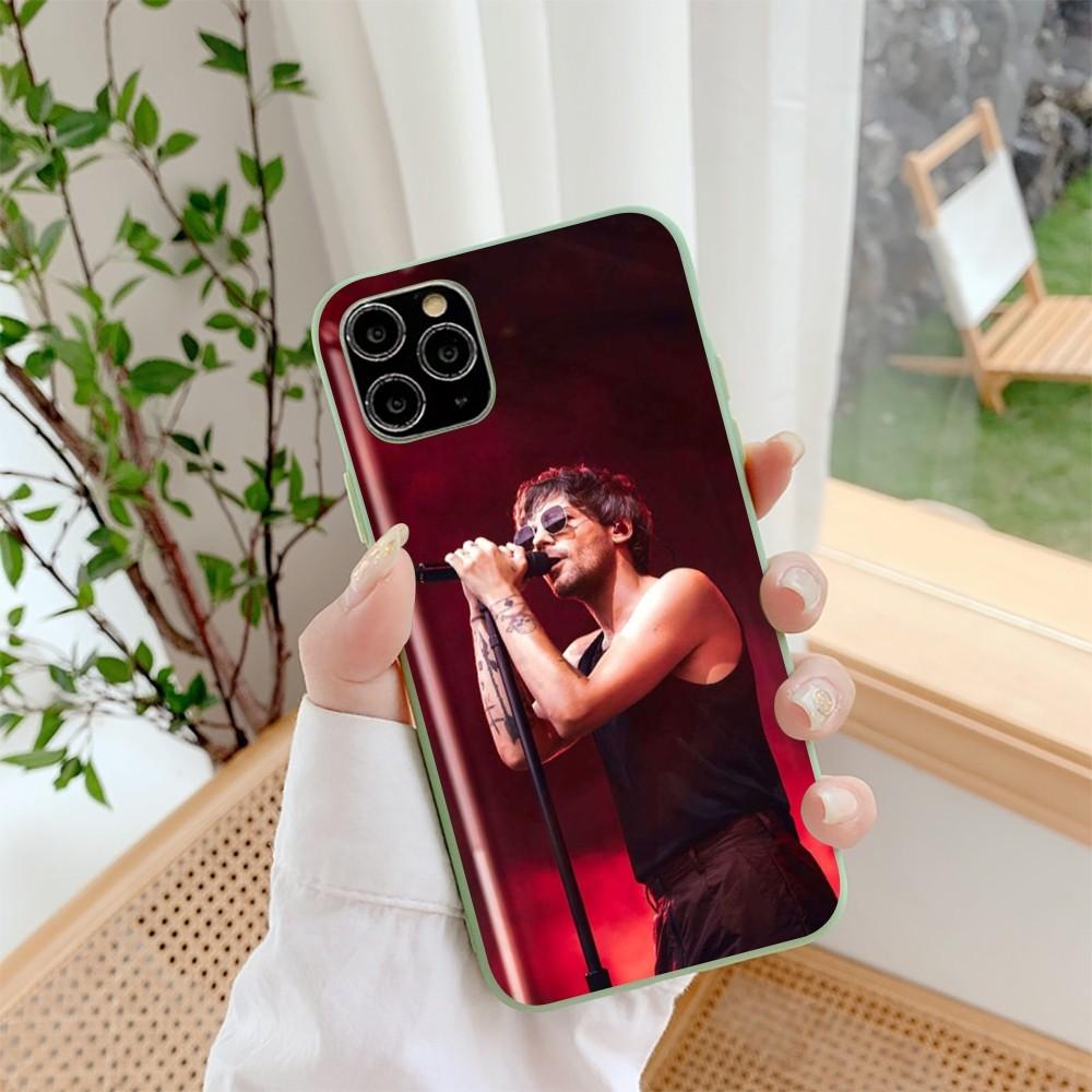Чехол для телефона L-Louis Singer T-Tomlinson для IPhone 14 11 12 13 Mini Pro Xs Max 8 7 6 6S Plus X XR Сплошной чехол конфетного цвета