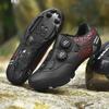 Cycling Bike Shoes Mtb Shoes Men's and Women's Mountain Bike Shoes Self-locking Trail Sneakers Riding Boots SPD Pedals Mountain