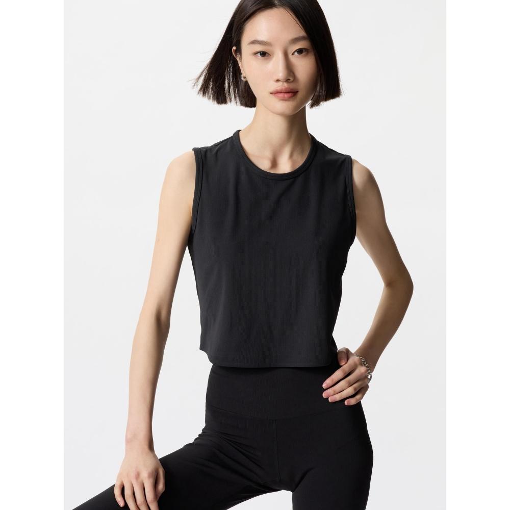 Uniqlo Футболка Japan Air RhyThm Soft Rib без рукавов