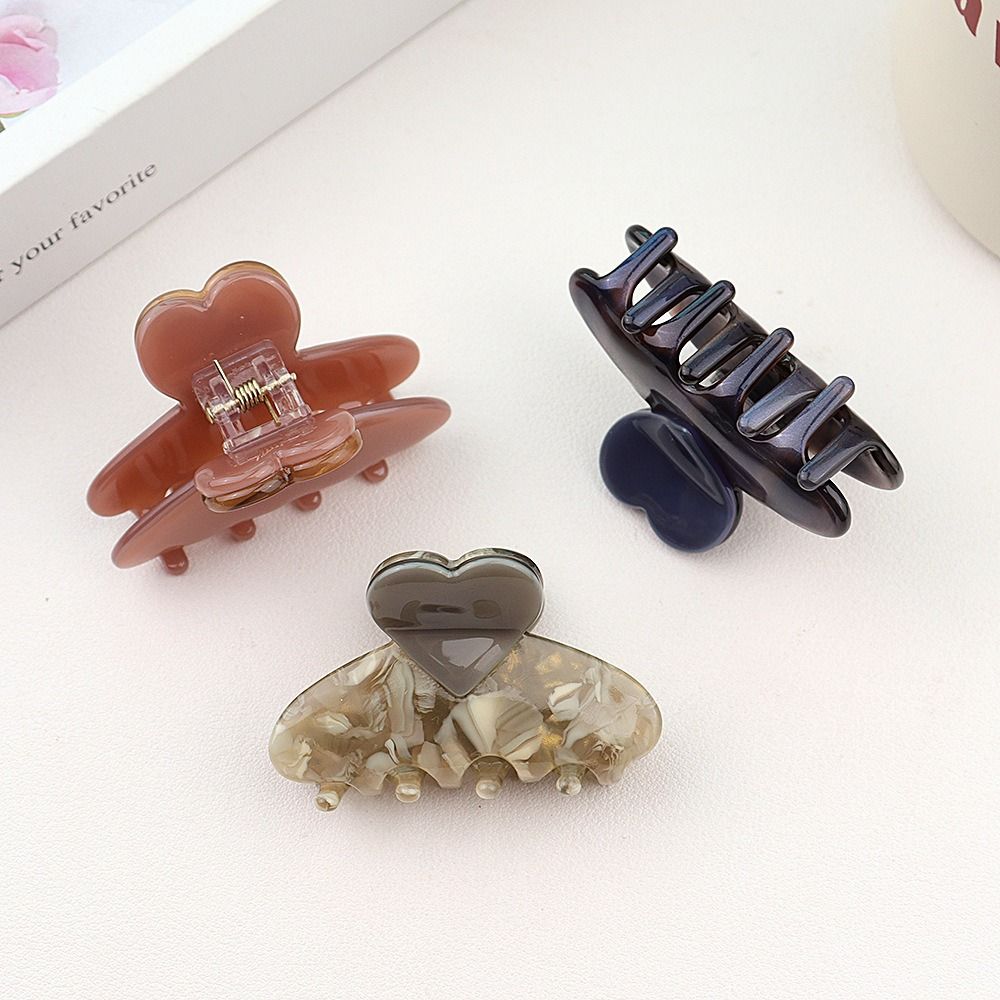 Аксессуары для волос Заколка-краб Ацетатная шпилька для волос Модная заколка для женщин