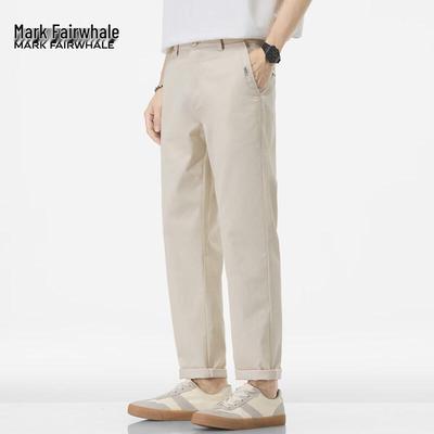 Мужские брюки прямого кроя в стиле business casual от Mark Fairwhale