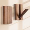 Handmade Piano Key Shaped Hooks Foldable Entry Wall Hooks Wall Mounted Coat Racks  Home Porch Door