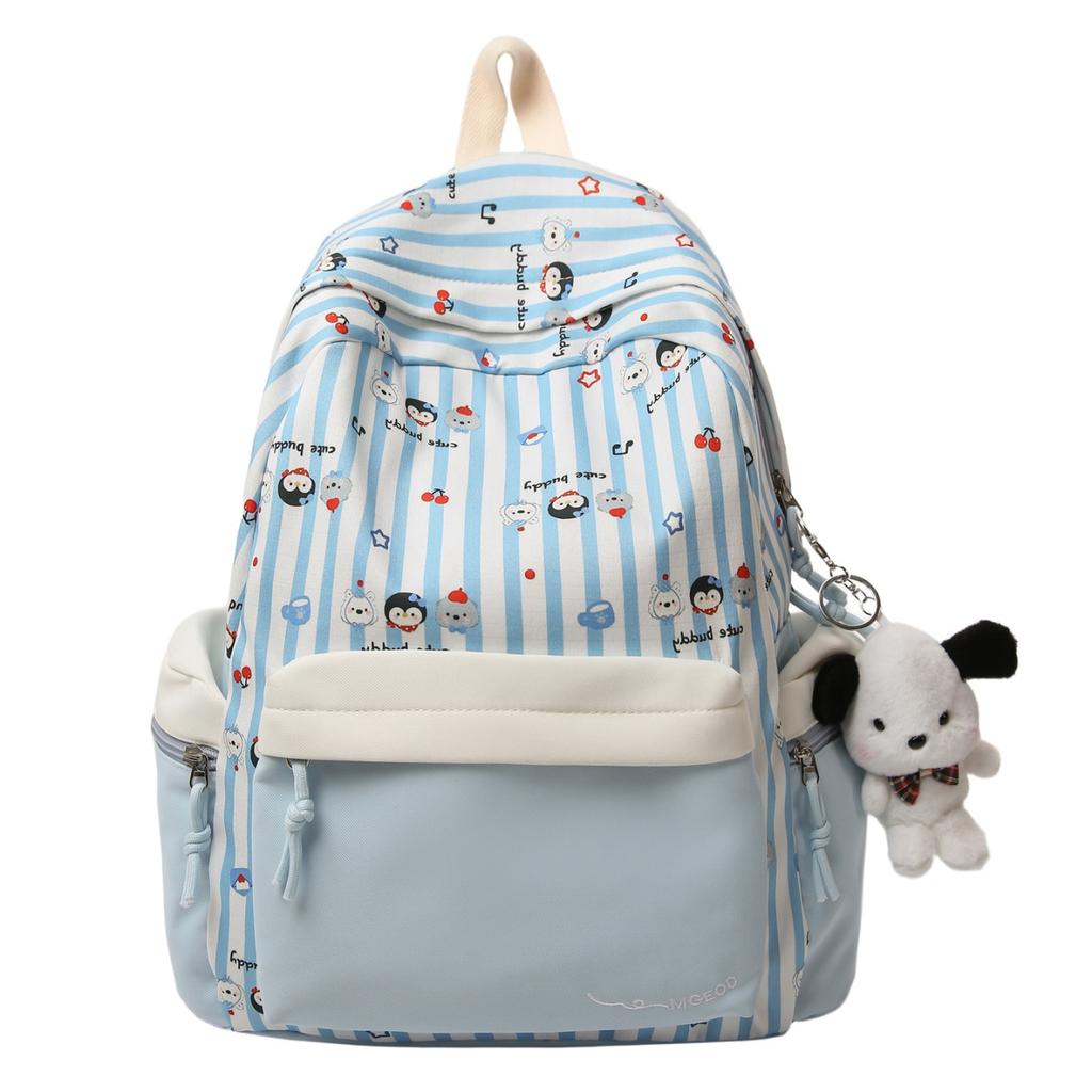 Schoolbag new schoolbag high value Japanese fresh sweet literary cute backpack junior high school students lightweight travel backpack