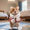 Новый Милый Костюм-Накидка для Питомца для Хомяка Попугая Теплая Уличная Одежда Косплей Наряд для Маленького Питомца