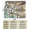 Meerkat 012 Blanket Soft Warm Flannel Throw Blanket Cover for Bed Living Room Picnic Travel Home Sofa