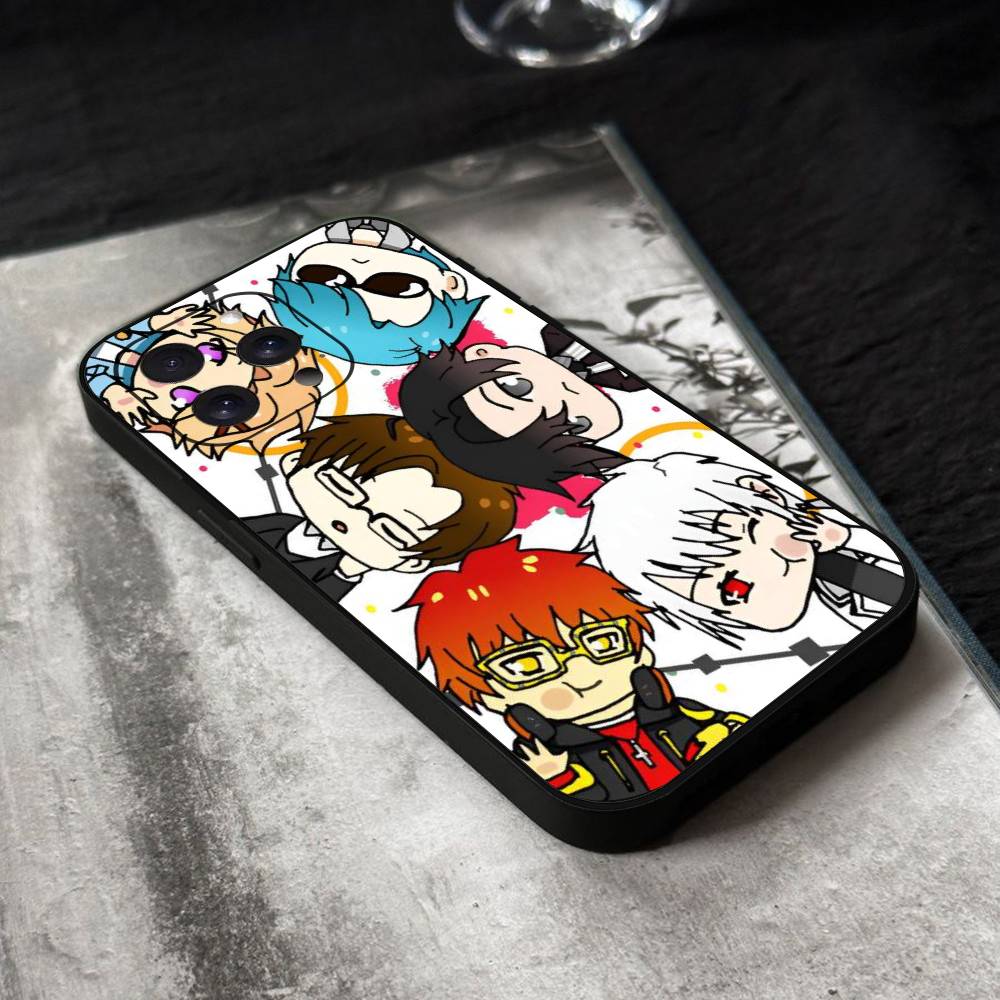 Mystic Messenger Phone Case Silicone Soft For IPhone 17 Air 16 15 14 13 12 11 Plus Pro Max Plus