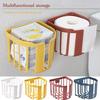 Paper Tray Roll Paper Holder Bathroom Tissue Storage Toilet Non-marking Wall-mounted Multi-function Drain Wall Rack
