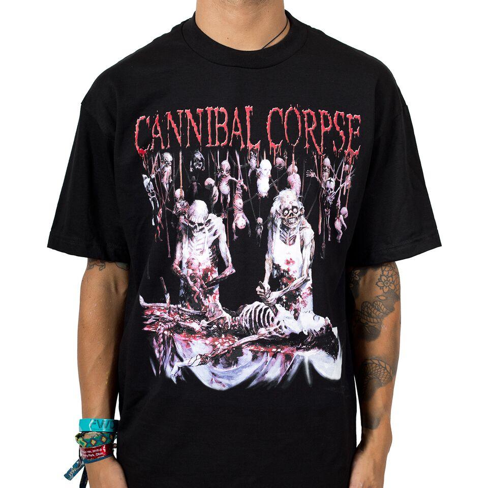 Хлопковая футболка унисекс с графическим принтом Cannibal Corpse, летняя, с коротким рукавом, модный бренд, роскошная, повседневная, винтажная, ретро, топ