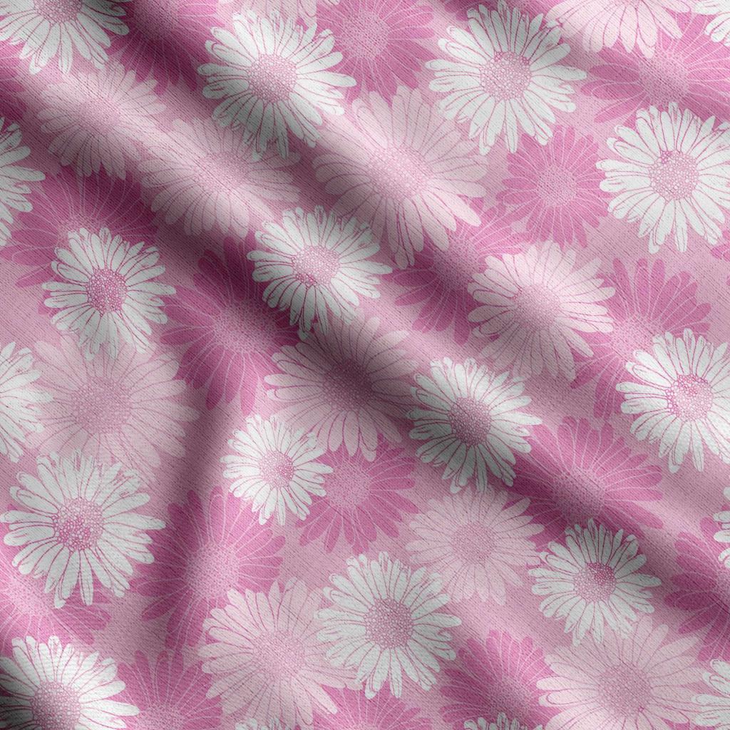 Soimoi Floral Print,  Cotton Cambric Quilting Fabric Sold by The Yard- 42 Inch Wide Medium Weight Cotton Fabric Sewing  Supplies