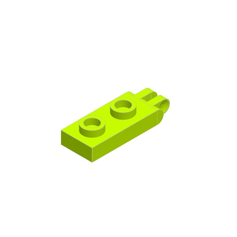 Нетоксичные 50 г / 125 шт. 4276 1x2 Пластина-шарнир Строительные блоки Moc Классические аксессуары Совместимо с Brick Детские игрушки Подарочная коробка