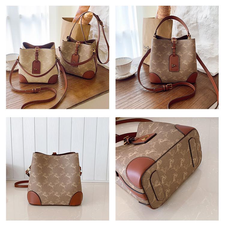 Трендовая сумка-тоут для通勤 2025: Модная сумка-ведро через плечо и на плечо