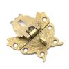 Retro Chic Butterfly Latch Catch Jewelry Wooden Box Lock Hasp Pad Chest Lock