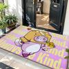 Brand L-LankyBox Floor Mat Soft Flannel Entrance Door Mat Non Slip Absorbent Bathroom Bedroom Floor Rug