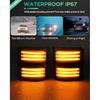LED Mirror Turn Signal Lights for F250 F350 F450 F550 Super Duty 2008-2016