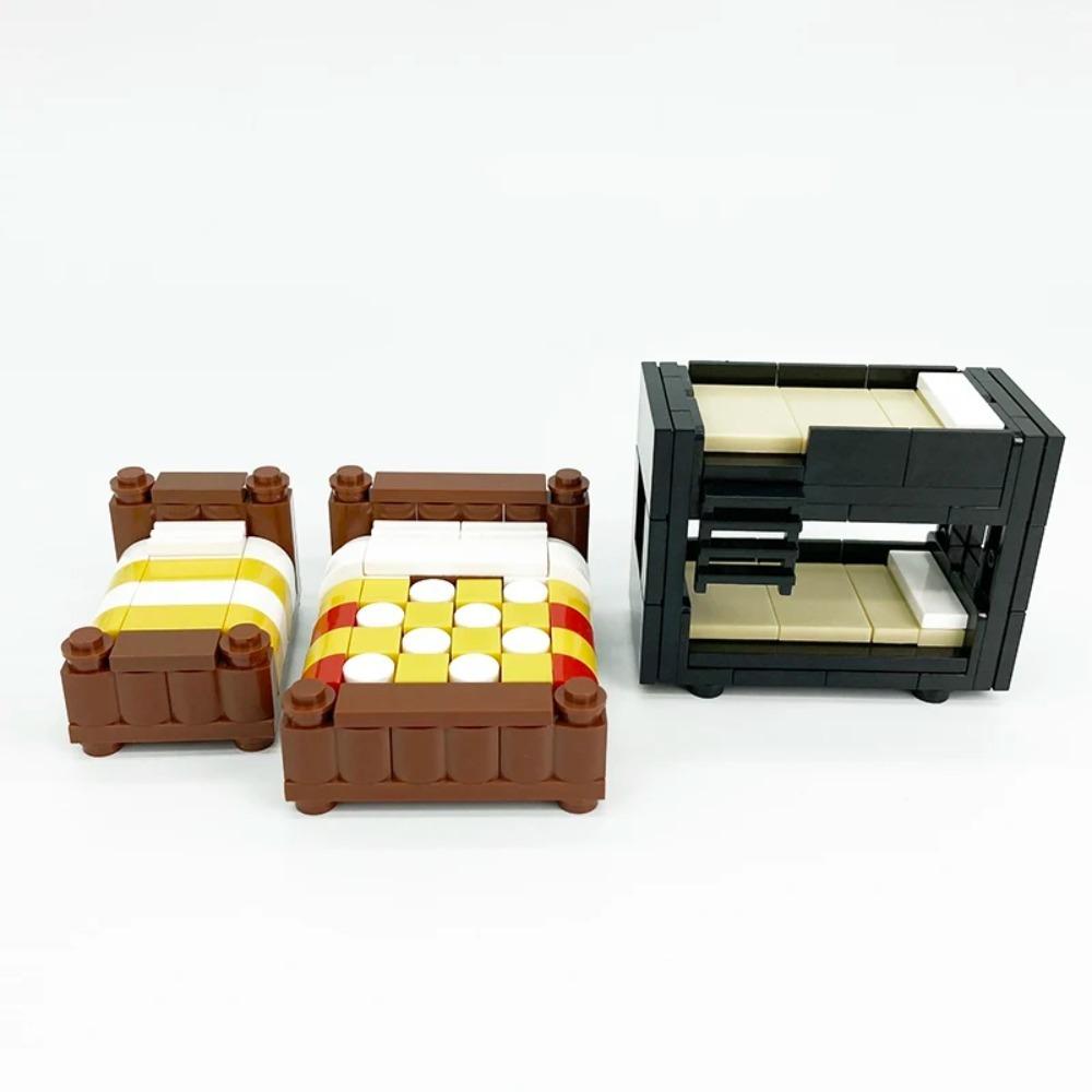Конструктор MOC Blocks Дом Друзей Строительные Блоки Аксессуары Совместимые Городская Мебель Кирпичики Туалет Телевизор Конструктор Игрушки для Мальчиков Девочек